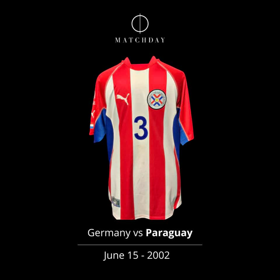 Pedro Sarabia – Selección Paraguay – 2002 Korea Japan World Cup - Imagen 3