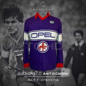Giancarlo Antognoni - Match worn - Fiorentina vs Sampdoria - 1984