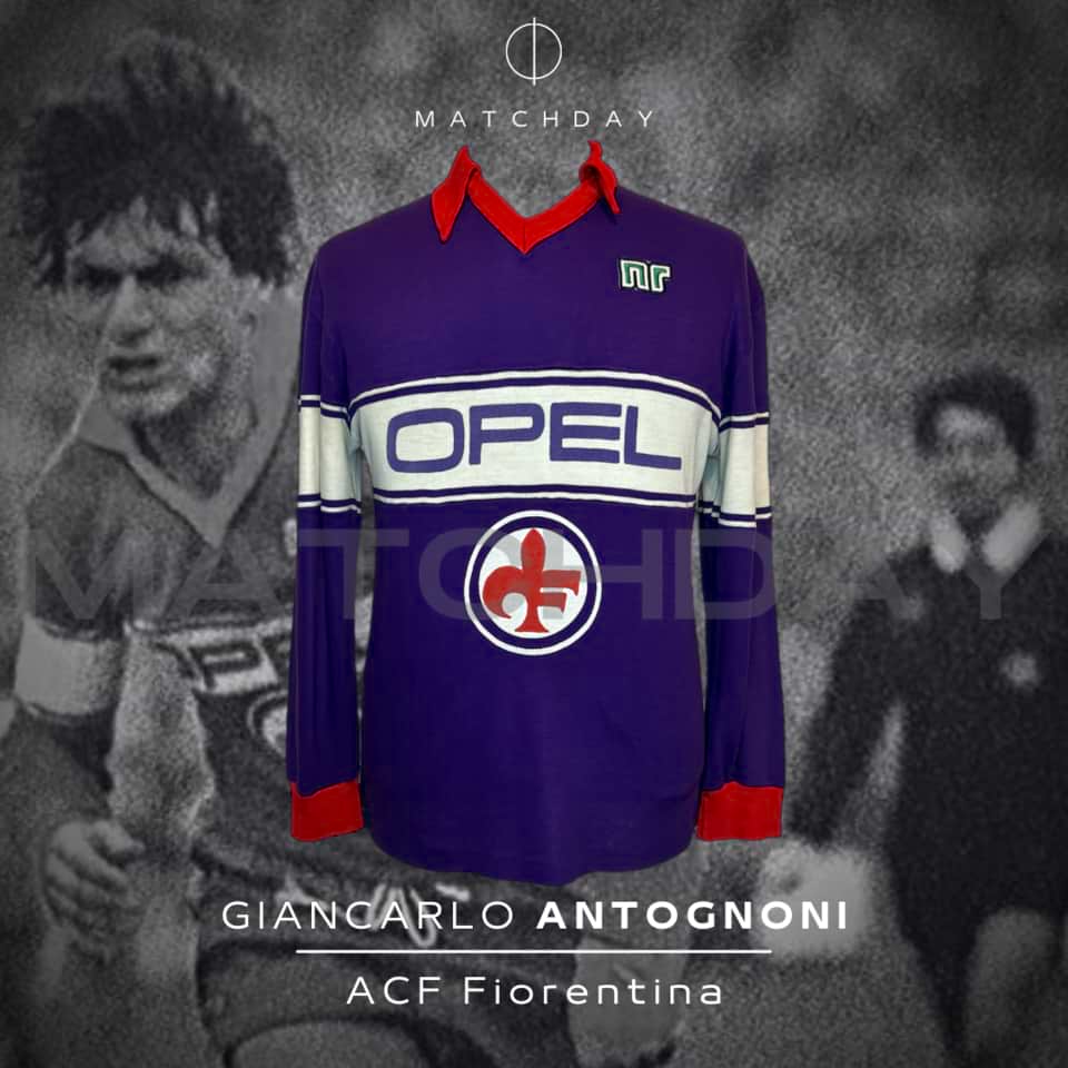 Giancarlo Antognoni – Match worn – Fiorentina vs Sampdoria – 1984