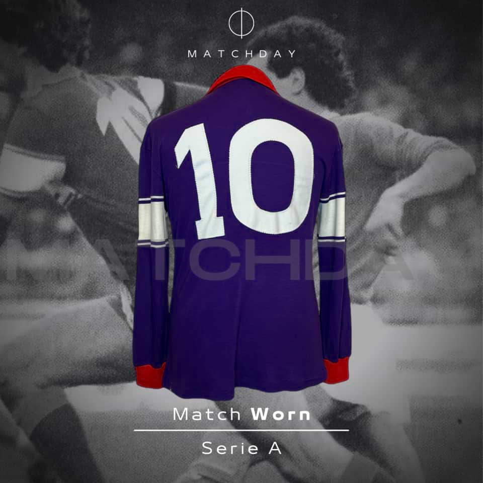 Giancarlo Antognoni – Match worn – Fiorentina vs Sampdoria – 1984 - Image 3