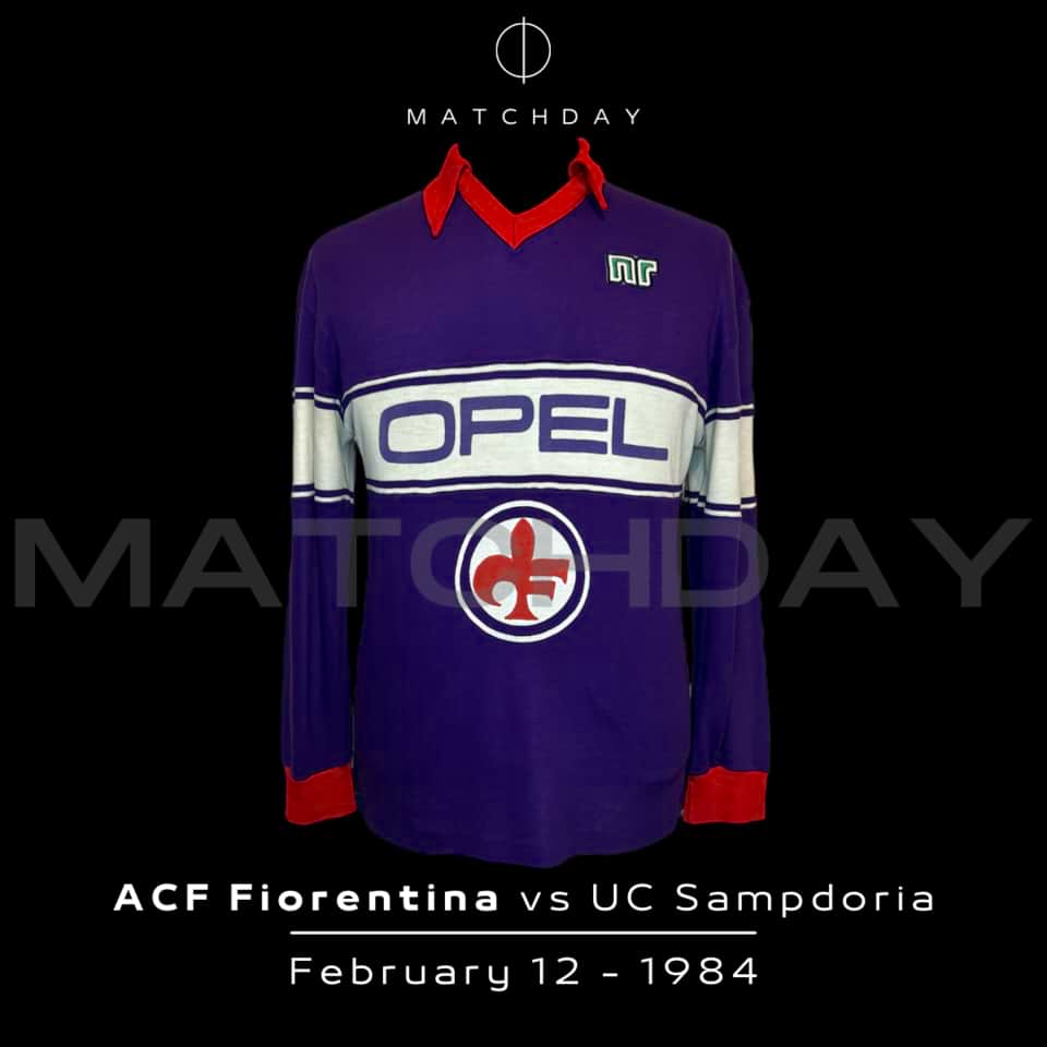 Giancarlo Antognoni – Match worn – Fiorentina vs Sampdoria – 1984 - Image 4