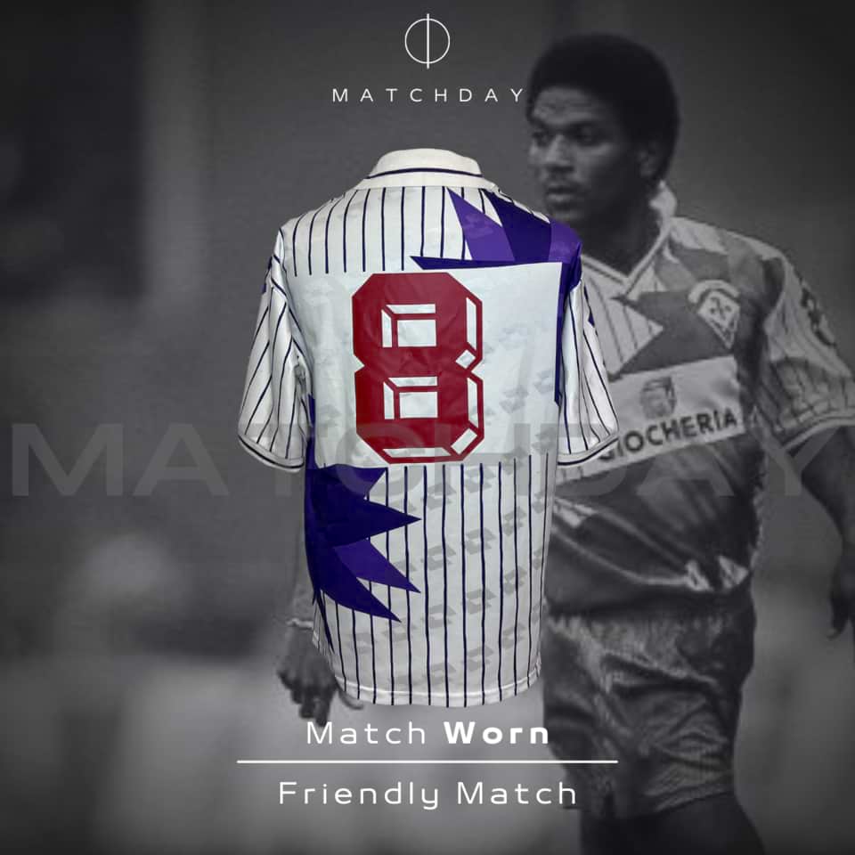 Mazinho – Fiorentina – Match Worn – 1991 - Image 3