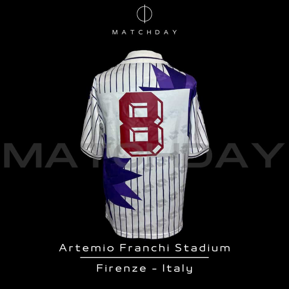 Mazinho – Fiorentina – Match Worn – 1991 - Image 5