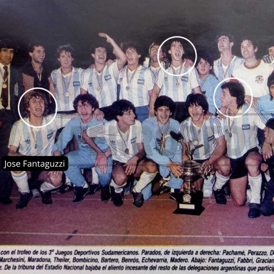 Fantaguzzi – Match Worn – Argentina National Team – Juegos Odesur 1986 - Imagen 11
