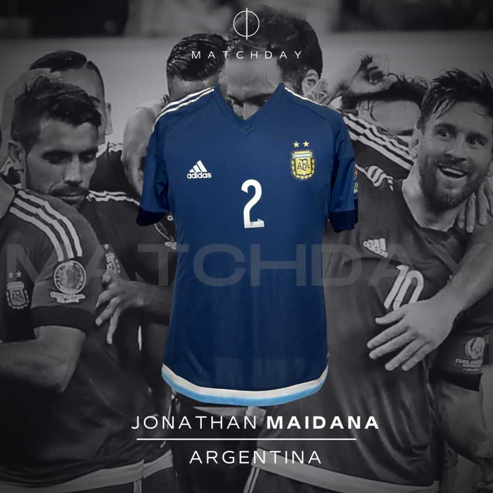 Jonatan Maidana – Match Issue – Argentina National Team – Copa América Centenario 2016