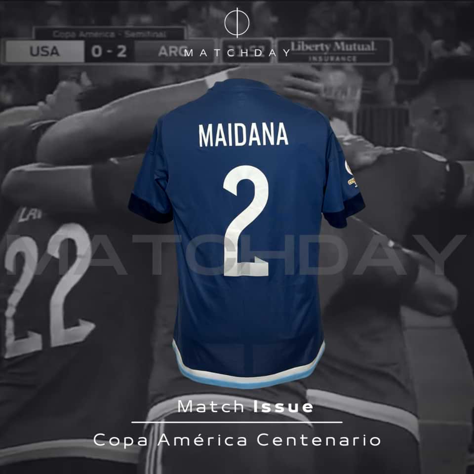 Jonatan Maidana – Match Issue – Argentina National Team – Copa América Centenario 2016 - Image 3