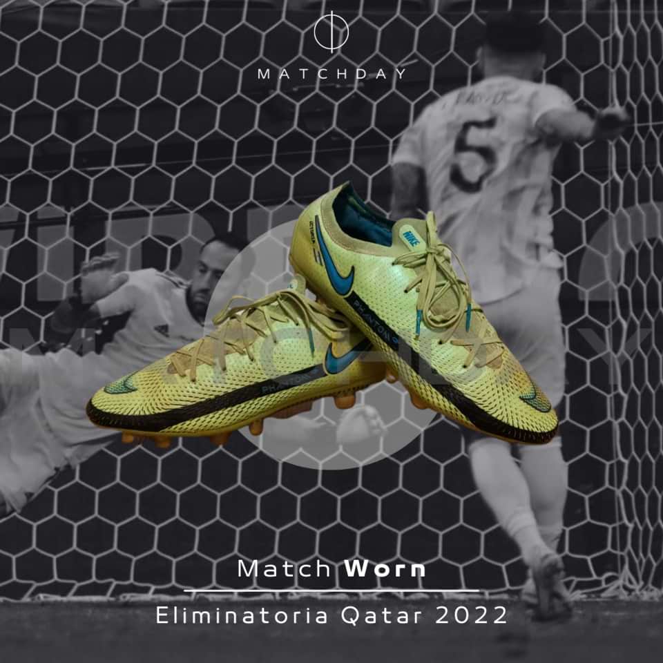 Leandro Paredes Boots – Match worn – Qualifiers South America World Cup Qatar – 2022 - Imagen 3