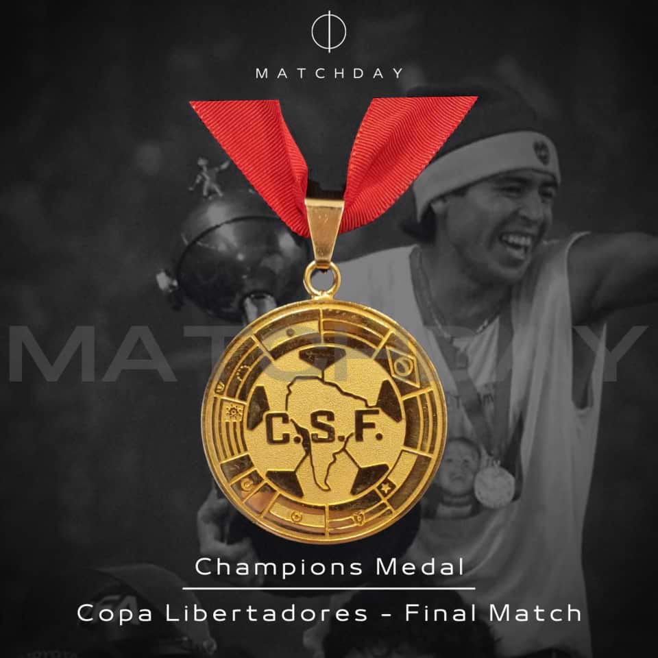 2001 Copa Libertadores – Boca Juniors champion medal – 2001 - Image 3