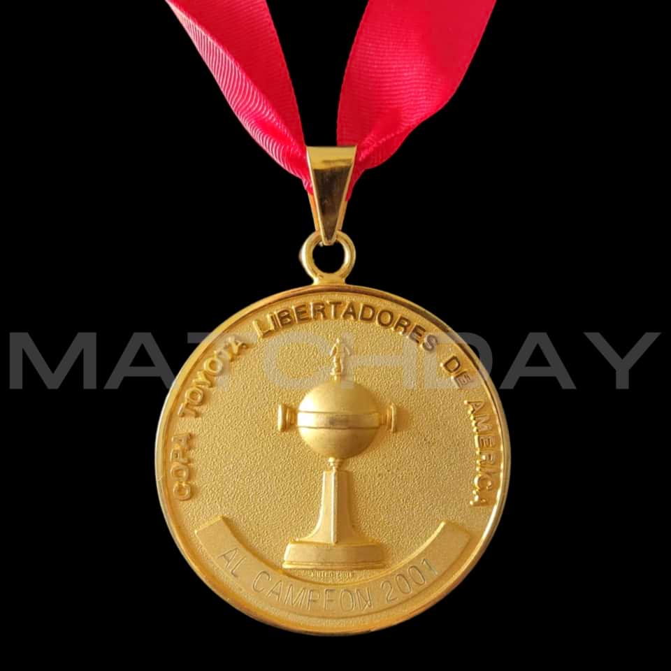 2001 Copa Libertadores – Boca Juniors champion medal – 2001 - Image 7