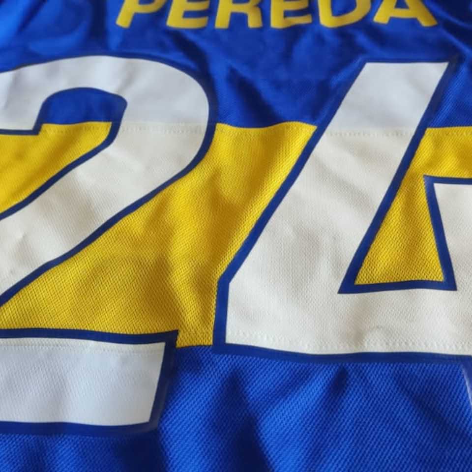 José “Chino” Pereda – Boca Juniors – Match Worn in bench – Intercontinental Cup 2000 - Imagen 7