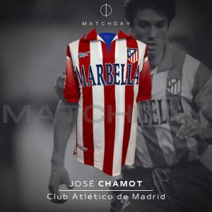 Jose Chamot - Atlético Madrid - Match Worn - June 1999