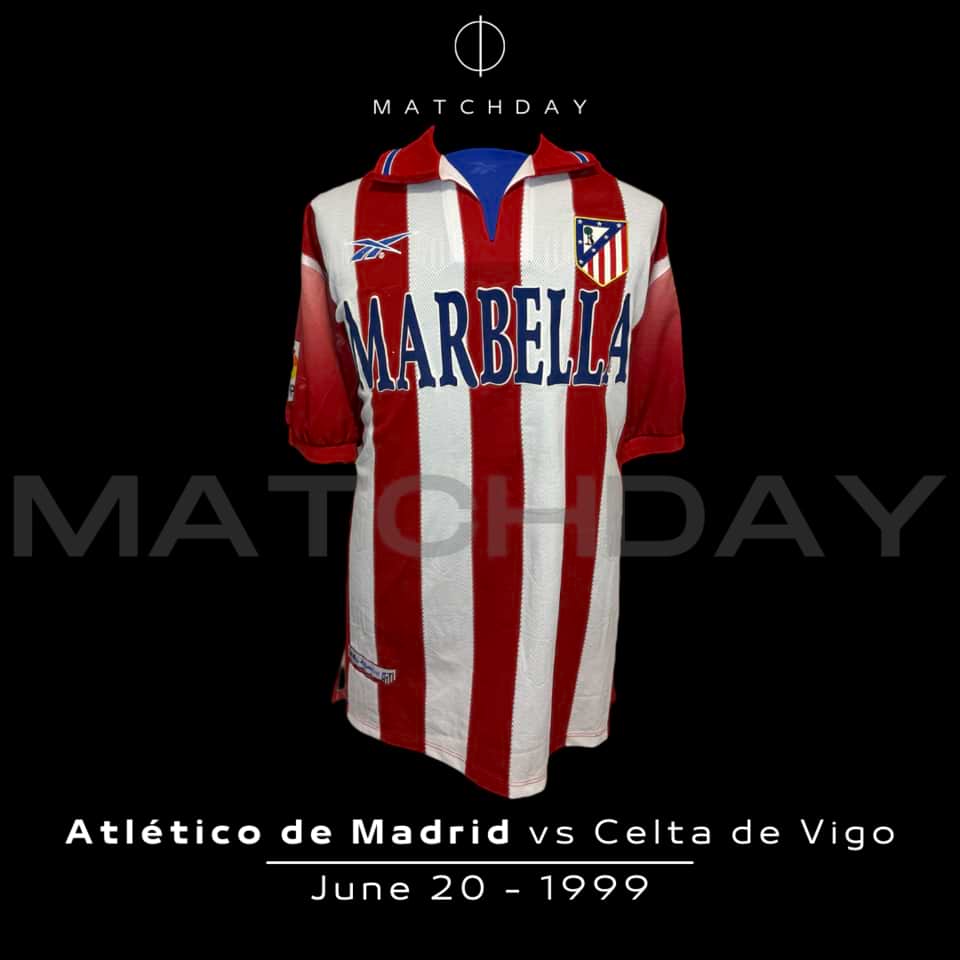 Jose Chamot – Atlético Madrid – Match Worn – June 1999 - Image 4