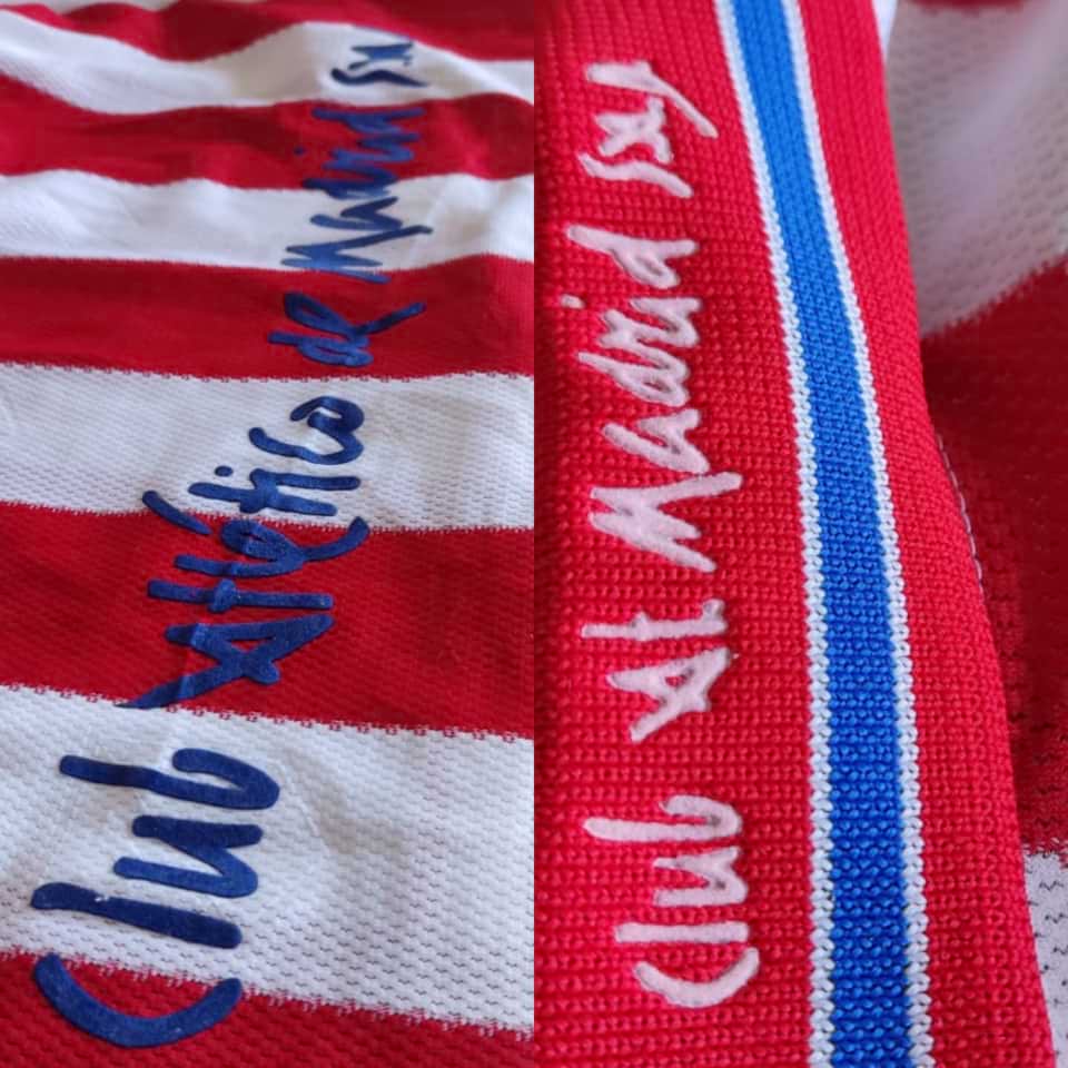 Jose Chamot – Atlético Madrid – Match Worn – June 1999 - Image 9
