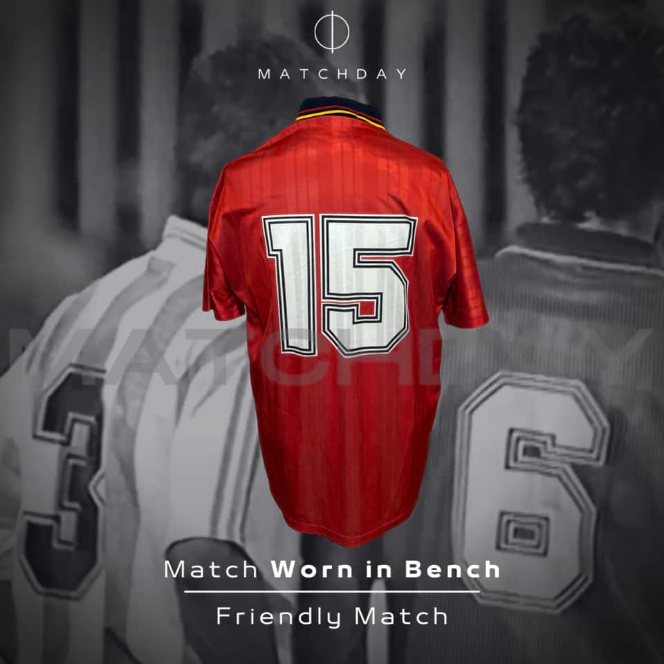 Jose Amavisca – Match Worn – España – 1995 – Friendly Match - Image 3