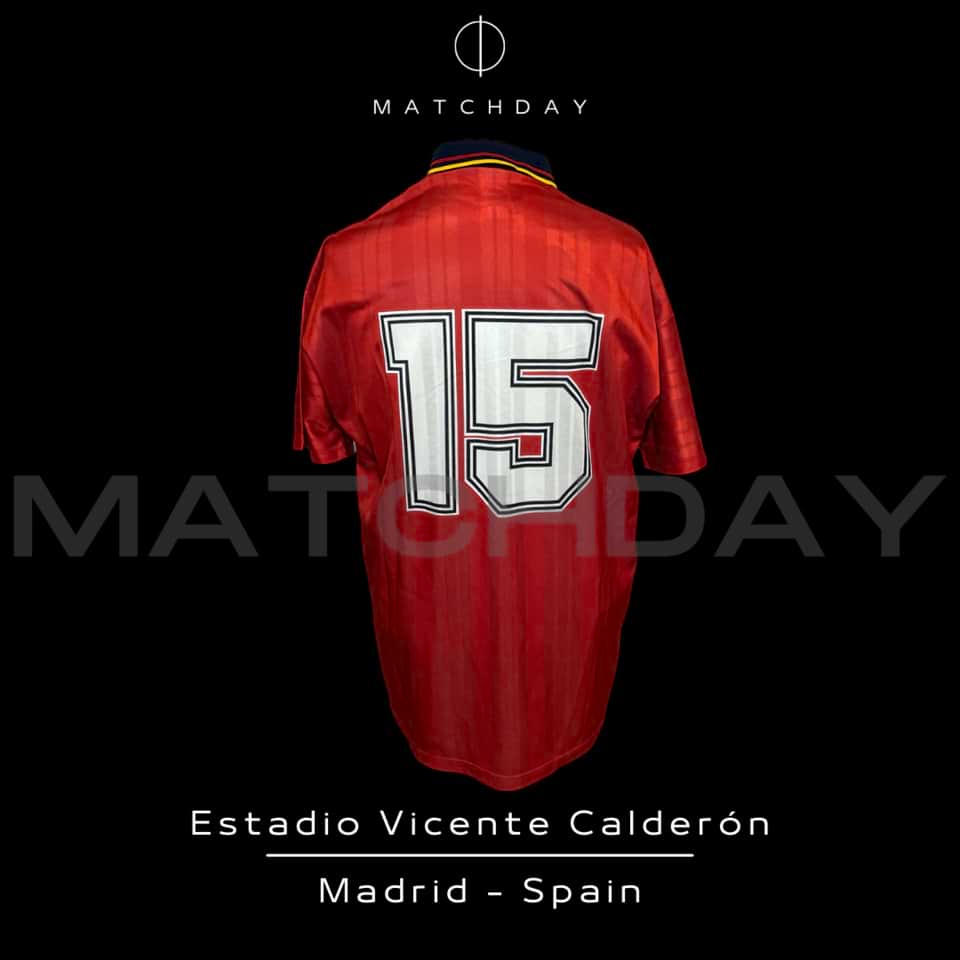 Jose Amavisca – Match Worn – España – 1995 – Friendly Match - Image 5