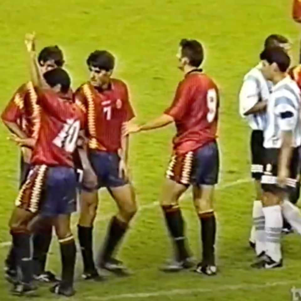 Jose Amavisca – Match Worn – España – 1995 – Friendly Match - Image 11