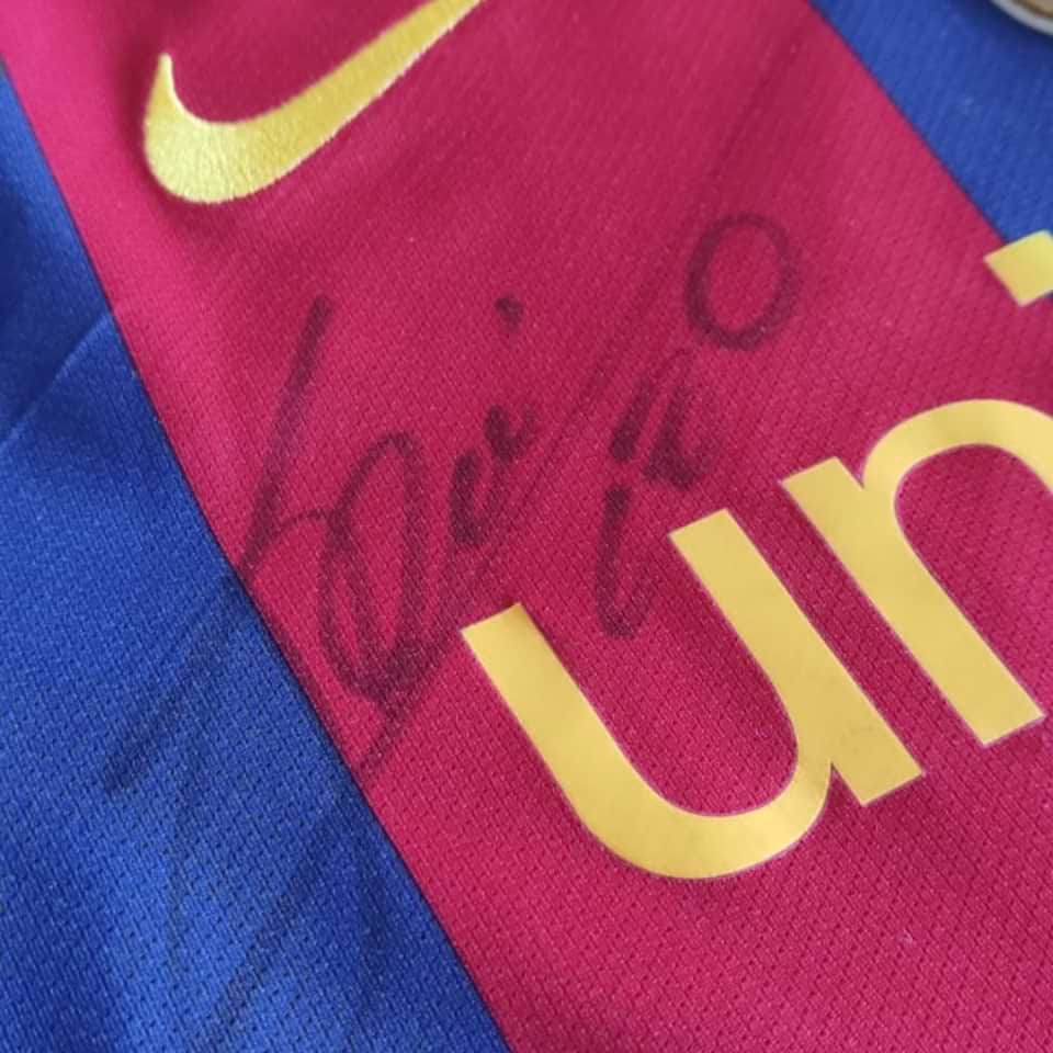 Lionel Messi – Barcelona vs Valencia – Incredible Photomatching – Match Worn 2010 - Imagen 10