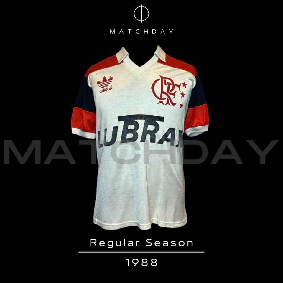 Zico – Match Worn – Flamengo – Campeonato Carioca de Futebol 1988 - Image 4