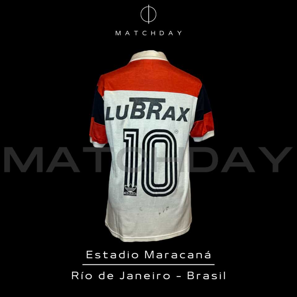 Zico – Match Worn – Flamengo – Campeonato Carioca de Futebol 1988 - Image 5