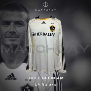 David Beckham - Match Worn - Los Angeles Galaxy - 2009 Regular Season
