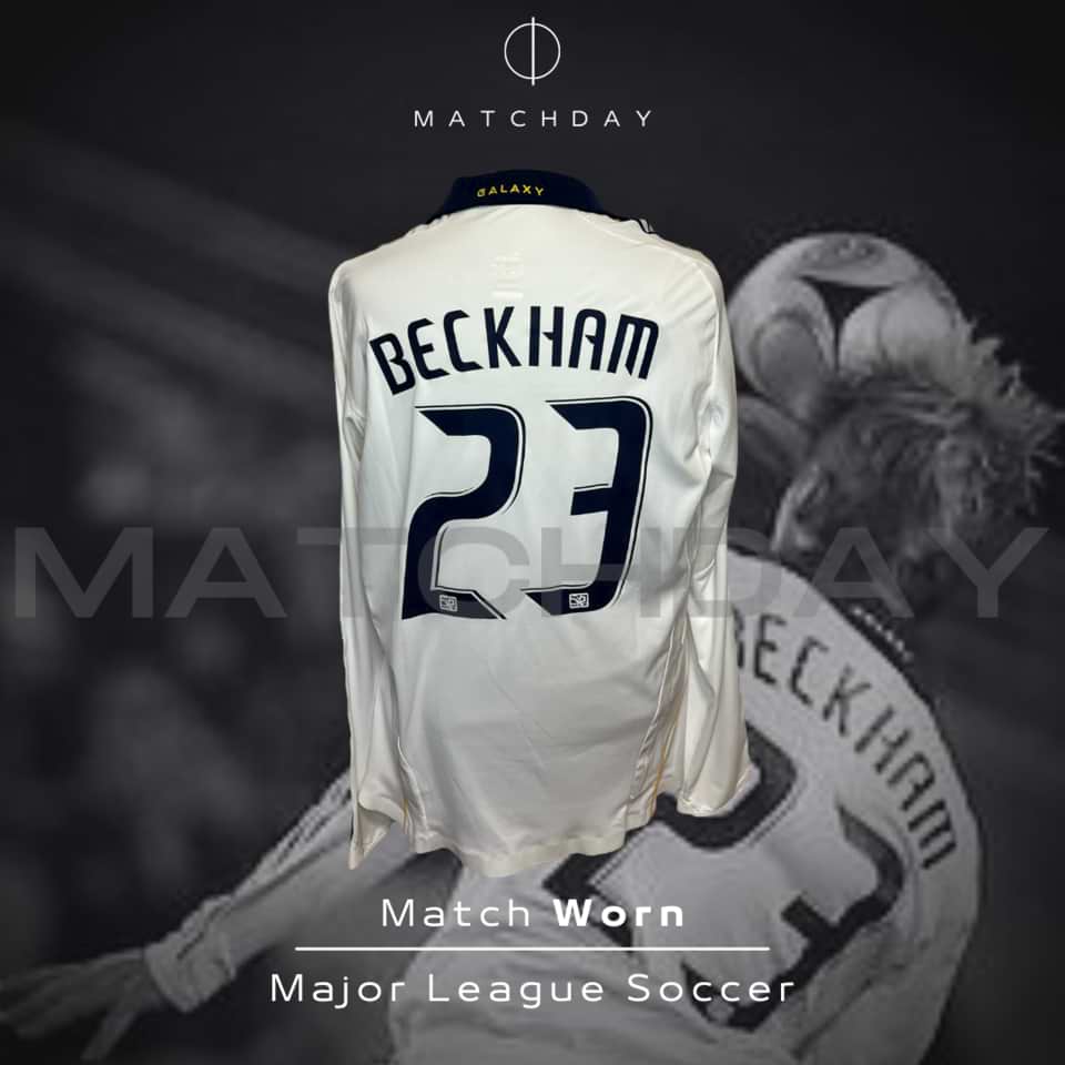 David Beckham – Match Worn – Los Angeles Galaxy – 2009 Regular Season - Image 3