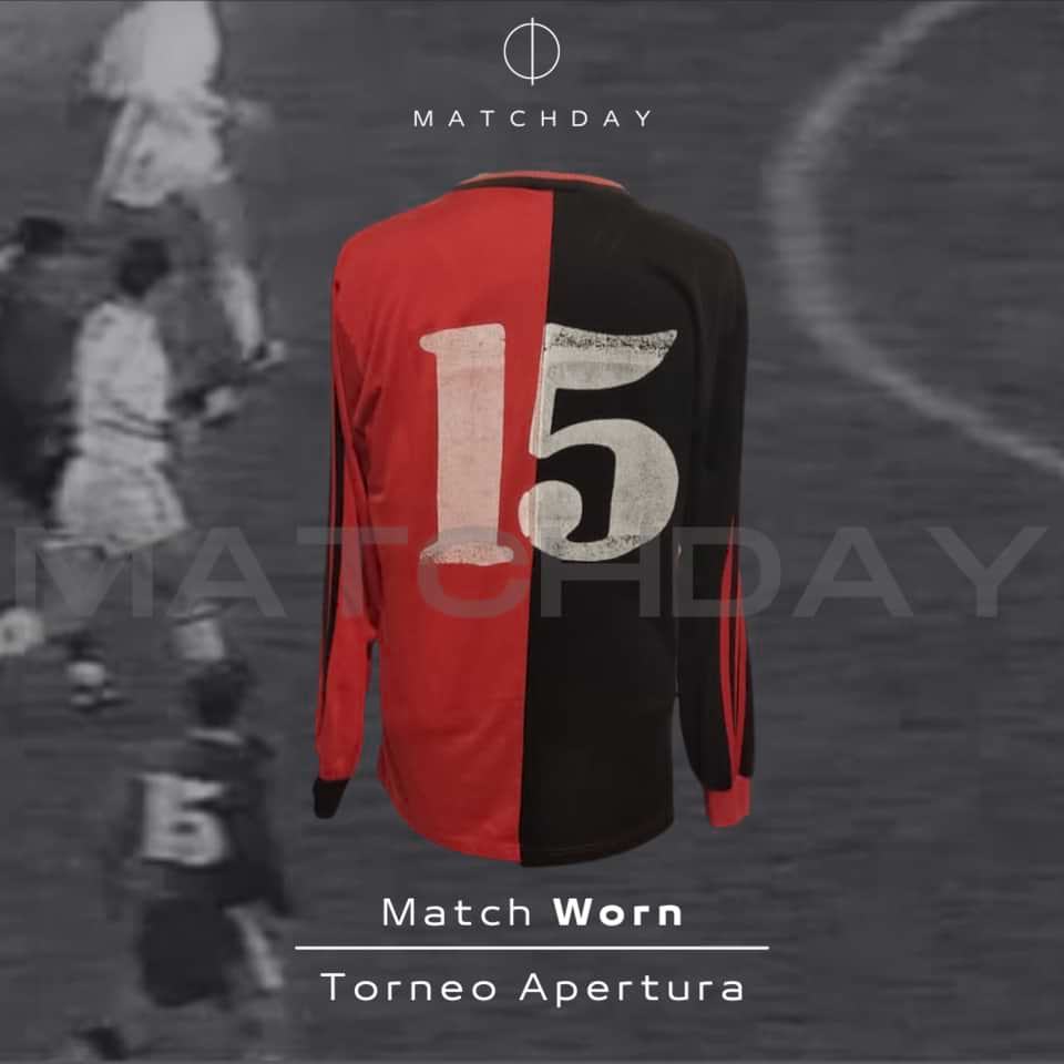Gerardo Martino – Newells – Match Worn – Torneo Apertura 1995 - Image 3