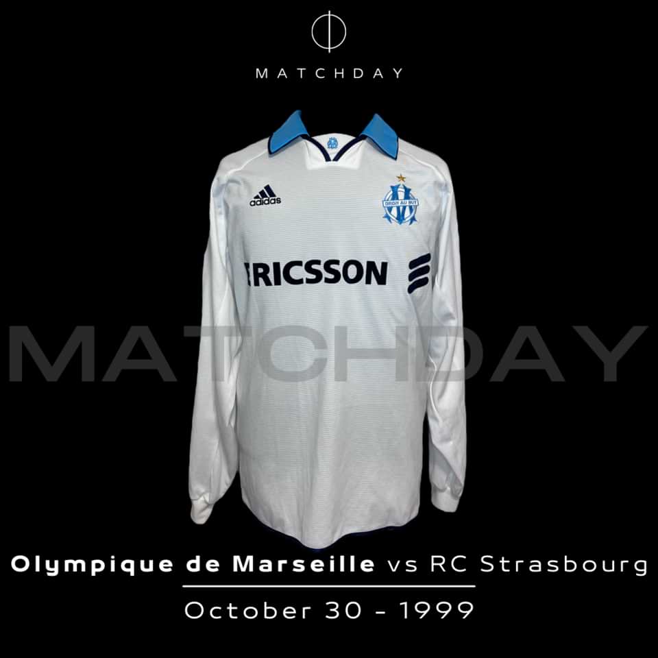 Eduardo Berizzo – Match Worn – Olympique de Marseille – 1999 Ligue 1 - Image 4