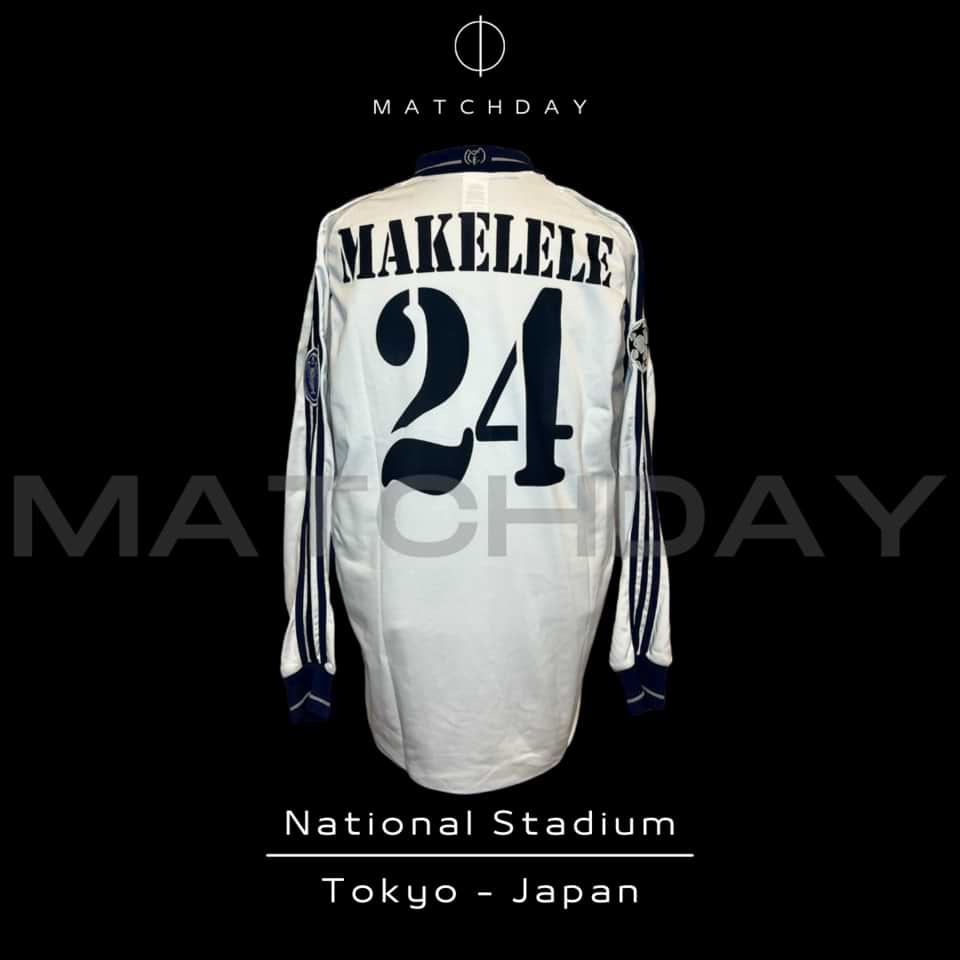 Makelele – Match Worn – Real Madrid – International Cup 2000 vs Boca Juniors - Imagen 5
