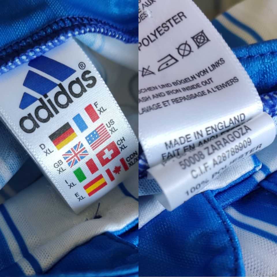 Sebastián “Loco” Abreu – Deportivo La Coruña – Match Worn – 1998 - Imagen 8