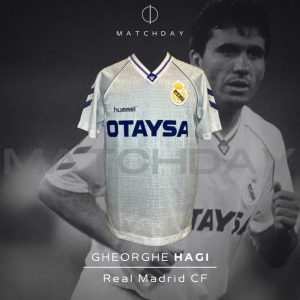 Gheorghe Hagi - Match Worn - Real Madrid - 1991