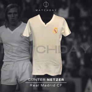 Günter Netzer - Real Madrid - Match Worn - 1974
