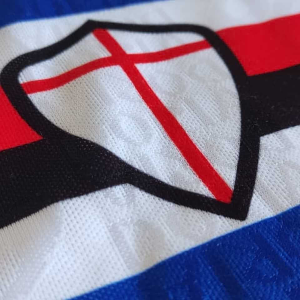 Juan Sebastián Verón – Sampdoria – Match Worn – Serie A 1996/97 - Imagen 6
