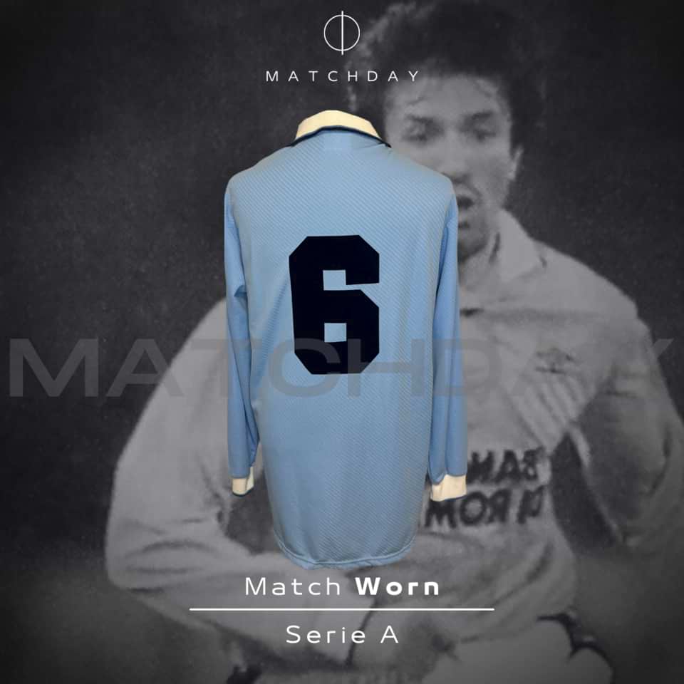 Jose Chamot – Match Worn – SS Lazio – Autographed Jersey – 1995 - Image 3