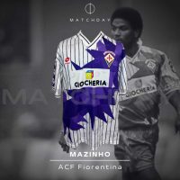 Mazinho – Fiorentina – Match Worn – 1991 - Imagen 2