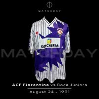 Mazinho – Fiorentina – Match Worn – 1991 - Imagen 4