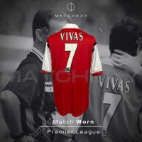 Nelson Vivas – Arsenal – Match Worn – August 1999 - Imagen 3