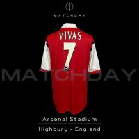 Nelson Vivas – Arsenal – Match Worn – August 1999 - Imagen 5