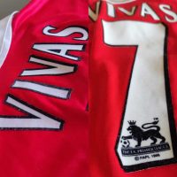 Nelson Vivas – Arsenal – Match Worn – August 1999 - Imagen 7