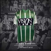 Javier Zanetti – Banfield – Match Worn – 1994 - Imagen 2