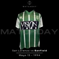 Javier Zanetti – Banfield – Match Worn – 1994 - Imagen 4