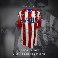 Jose Chamot – Atlético Madrid – Match Worn – June 1999 - Imagen 2