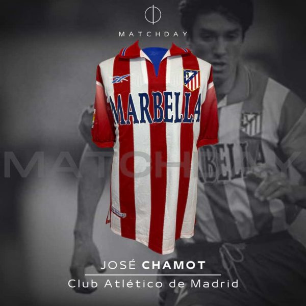 Jose Chamot – Atlético Madrid – Match Worn – June 1999