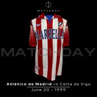 Jose Chamot – Atlético Madrid – Match Worn – June 1999 - Imagen 4