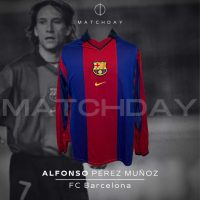 Alfonso – Barcelona – Match Worn – December 2000 - Imagen 2