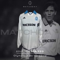 Eduardo Berizzo – Match Worn – Olympique de Marseille – 1999 Ligue 1 - Imagen 2