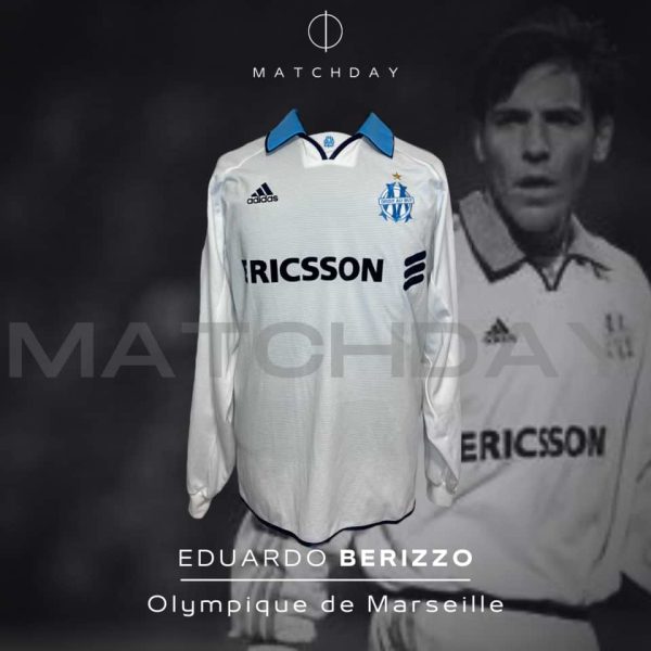 Eduardo Berizzo – Match Worn – Olympique de Marseille – 1999 Ligue 1