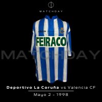 Sebastián “Loco” Abreu – Deportivo La Coruña – Match Worn – 1998 - Imagen 4