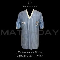 Gustavo A. Poyet – Uruguay National Team – Match Worn – Sudamericano Juventudes de América Sub 20 – 1987 - Image 4