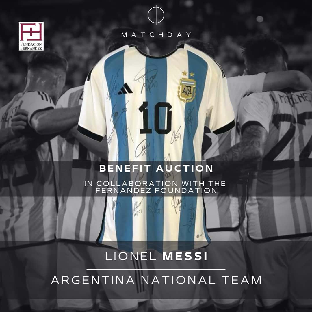 Lionel Messi – BENEFIC AUCTION – Matchday Auctions