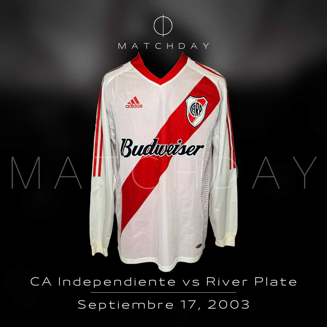 River Plate – Adidas – Eduardo “Chacho” Coudet – Copa Sudamericana 2003 - Imagen 4